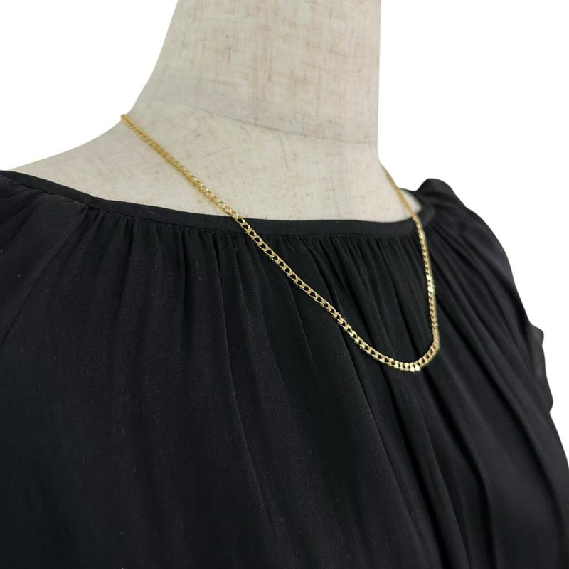 UNOAERRE/ウノアエレ】 デザインチェーン ネックレス K18ゴールド 18金