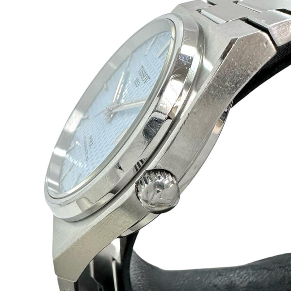 【TISSOT/ティソ】 PRX パワーマティック80 T137.407.11 裏スケルトン　保証書/ギャラ/箱付き 腕時計 ステンレススチール 自動巻き/オートマ スカイブルー文字盤 メンズ
【中古】【真子質店】【GD】




【Dxx】