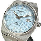 【TISSOT/ティソ】 PRX パワーマティック80 T137.407.11 裏スケルトン　保証書/ギャラ/箱付き 腕時計 ステンレススチール 自動巻き/オートマ スカイブルー文字盤 メンズ
【中古】【真子質店】【GD】




【Dxx】