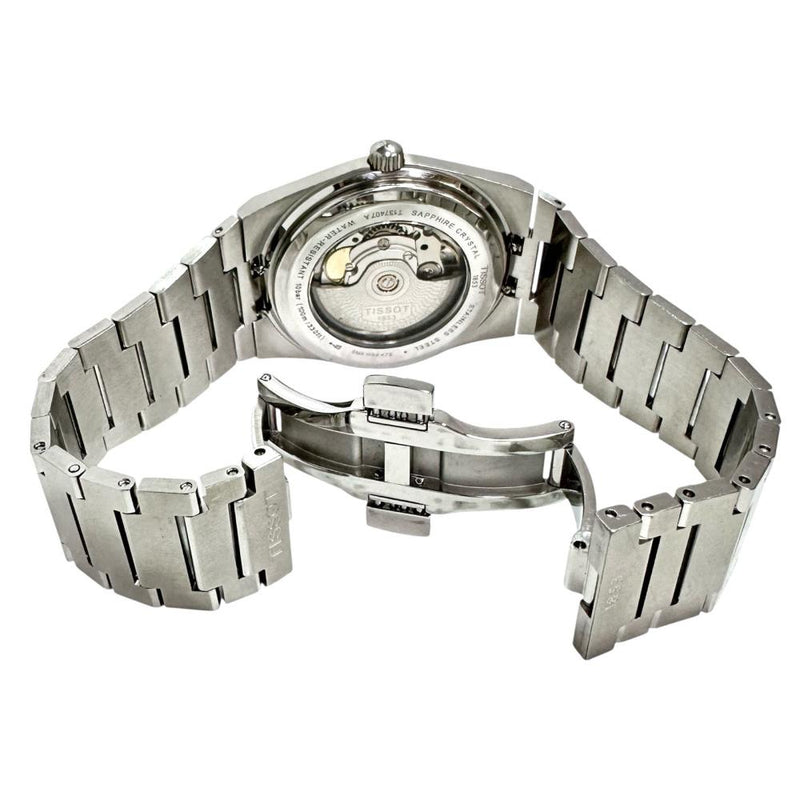 【TISSOT/ティソ】 PRX パワーマティック80 T137.407.11 裏スケルトン　保証書/ギャラ/箱付き 腕時計 ステンレススチール 自動巻き/オートマ スカイブルー文字盤 メンズ
【中古】【真子質店】【GD】




【Dxx】