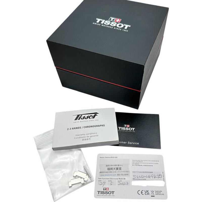 【TISSOT/ティソ】 PRX パワーマティック80 T137.407.11 裏スケルトン 腕時計 ステンレススチール 自動巻き/オートマ ブラック文字盤/シルバーベルト メンズ 【中古】【真子質店】【GD】 【MaMox】