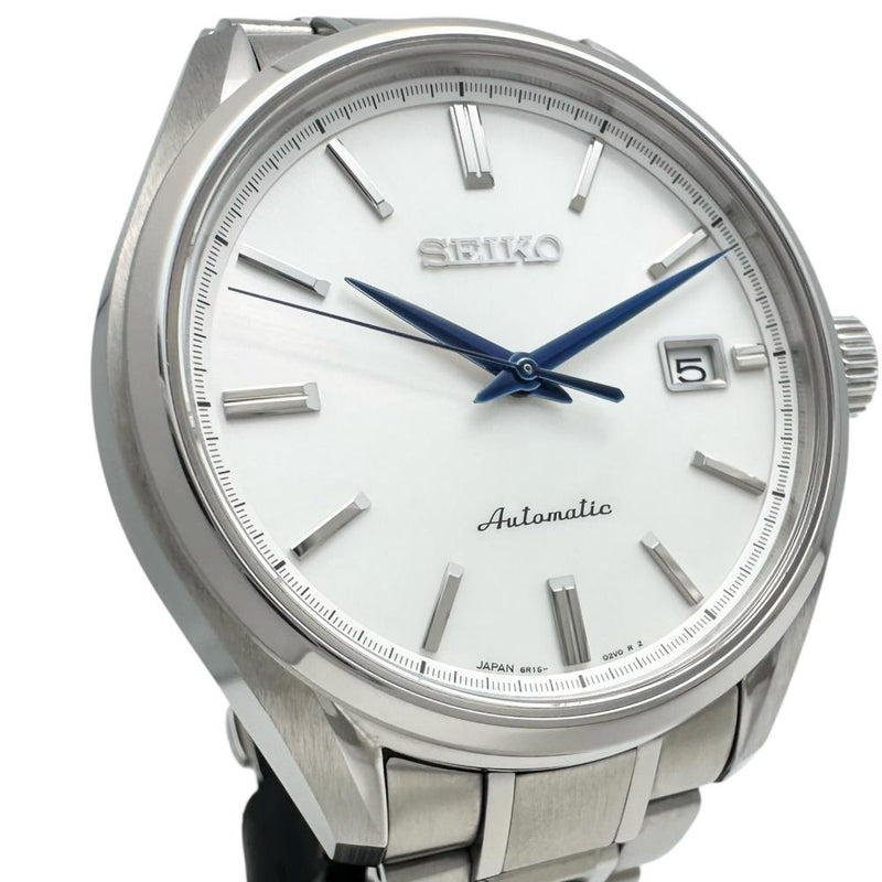 【SEIKO/セイコー】 プレザージュ 6R15-03P0 裏スケルトン 腕時計 ステンレススチール 自動巻き/オートマ シルバー文字盤/シルバーバンド メンズ 【中古】【真子質店】【GD】 【TMox】