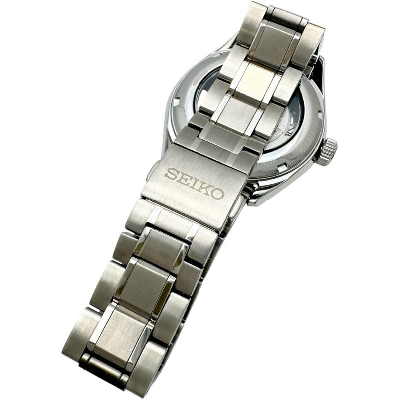 【SEIKO/セイコー】 プレザージュ 6R15-03P0 裏スケルトン 腕時計 ステンレススチール 自動巻き/オートマ シルバー文字盤/シルバーバンド メンズ 【中古】【真子質店】【GD】 【TMox】