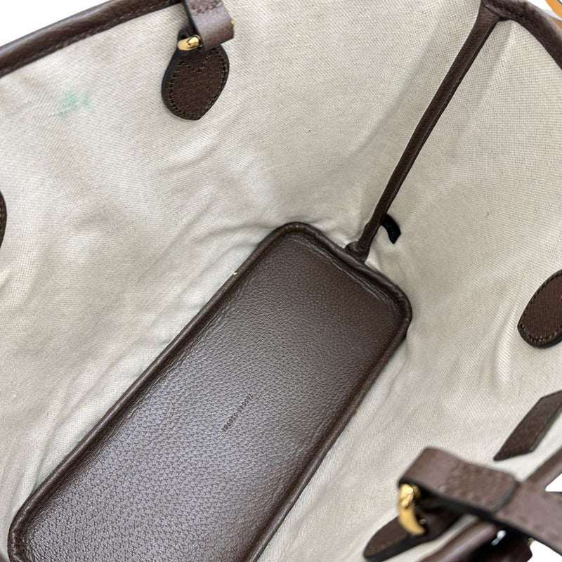 【GUCCI/グッチ】 オフィディア スモール 765043 ハンドバッグ トートバッグ PVCコーティングキャンバス/レザー ベージュ レディース【中古】【真子質店】【BL】




【STx】