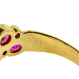 13号 ルビー 計2.45ct ダイヤモンド 計0.17ct リング・指輪 K18ゴールド 18金 5.8g レディース 【中古】【真子質店】【NN】 【MiID】