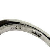 13.5号 ダイヤモンド 計1.08ct リング・指輪 K18WGホワイトゴールド 18金 6.1g レディース 【中古】【真子質店】【NN】 【IxMoY】