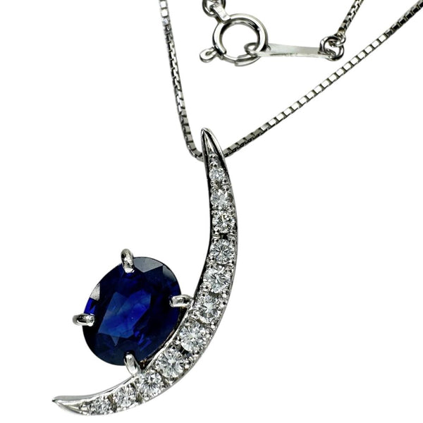 サファイア(刻印不鮮明) 1.315ct ダイヤモンド 計0.23ct ネックレス Pt900プラチナ/Pt850プラチナ 5.4g 45cm レディース
【中古】【真子質店】【NN】




【KDMi】