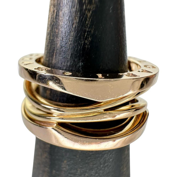 11.5号【BVLGARI/ブルガリ】 リング・指輪 B-ZERO1 デザインレジェンド K18PGピンクゴールド 18金 9.0g 52 レディース 【中古】【真子質店】【BL】 【IDMox】