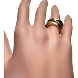 11.5号【BVLGARI/ブルガリ】 リング・指輪 B-ZERO1 デザインレジェンド K18PGピンクゴールド 18金 9.0g 52 レディース 【中古】【真子質店】【BL】 【IDMox】
