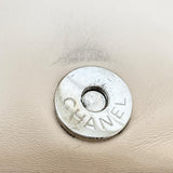【CHANEL/シャネル】 チョコバー ワンショルダー ショルダーバッグ レザー ベージュ/シルバー金具 レディース【中古】【真子質店】【BL】 【Sxx】