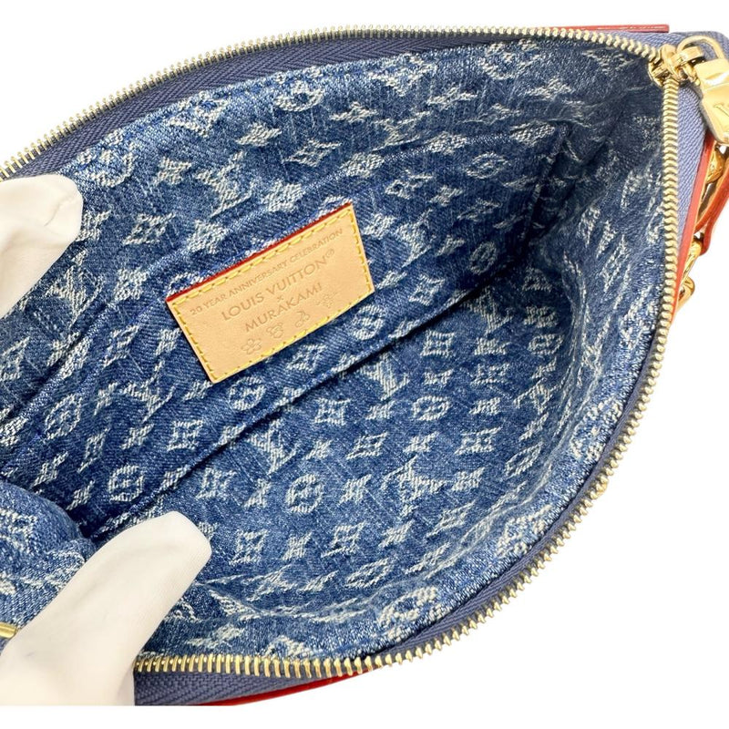 【LOUIS VUITTON/ルイ・ヴィトン】 M13994 LV×村上隆 ポシェット・アクセソワ―ル ホワイト ハンドバッグ モノグラムデニム ブルー レディース【中古】【真子質店】【BL】




【MaMoxx】
【ex】