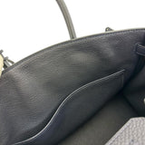 【HERMES/エルメス】 バーキン25 ハンドバッグ トゴ ネイビーレザー/シルバー金具 レディース【中古】【真子質店】【BL】 【TMoIMaMo】