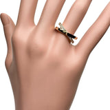 10号【TIFFANY&Co./ティファニー】 ダイヤモンド 0.08ct リング・指輪 アトラスXナロー K18PGピンクゴールド 18金 5.6g レディース 【中古】【真子質店】【BL】 【IMaTx】