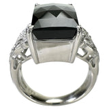 12号 ブルートルマリン（インディゴライト） 7.72ct ダイヤモンド 0.18ct リング・指輪 Pt900プラチナ 14.3g レディース 【中古】【真子質店】【NN】 【IKSMa】