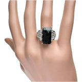 12号 ブルートルマリン（インディゴライト） 7.72ct ダイヤモンド 0.18ct リング・指輪 Pt900プラチナ 14.3g レディース 【中古】【真子質店】【NN】 【IKSMa】
