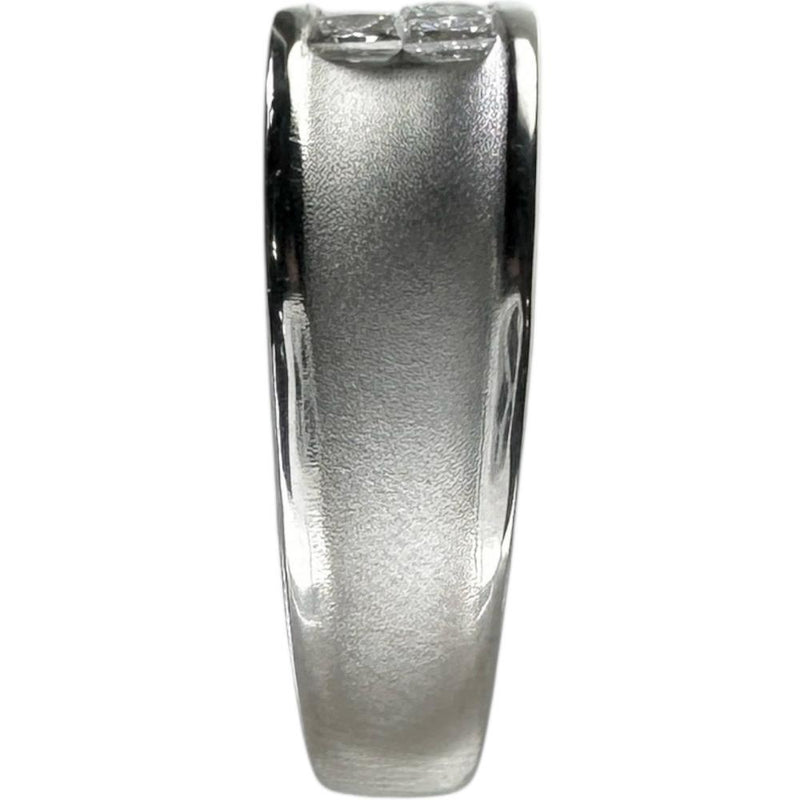 12.5号 ダイヤモンド 0.30ct リング・指輪 Pt900プラチナ 9.1g レディース 【中古】【真子質店】【NN】 【YYx】