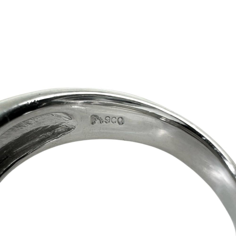 12.5号 ダイヤモンド 0.30ct リング・指輪 Pt900プラチナ 9.1g レディース 【中古】【真子質店】【NN】 【YYx】