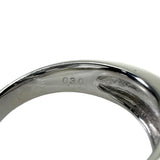 12.5号 ダイヤモンド 0.30ct リング・指輪 Pt900プラチナ 9.1g レディース 【中古】【真子質店】【NN】 【YYx】
