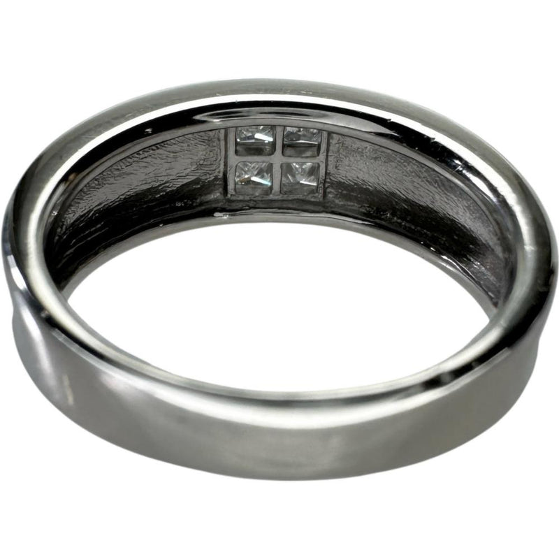 12.5号 ダイヤモンド 0.30ct リング・指輪 Pt900プラチナ 9.1g レディース 【中古】【真子質店】【NN】 【YYx】
