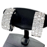 ピアリング ダイヤモンド 計0.50×2ct イヤリング K18WGホワイトゴールド 18金 6.3g レディース 【中古】【真子質店】【NN】 【IIxx】