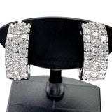 ピアリング ダイヤモンド 計0.50×2ct イヤリング K18WGホワイトゴールド 18金 6.3g レディース 【中古】【真子質店】【NN】 【IIxx】