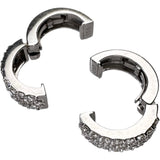 ピアリング ダイヤモンド 計0.50×2ct イヤリング K18WGホワイトゴールド 18金 6.3g レディース 【中古】【真子質店】【NN】 【IIxx】