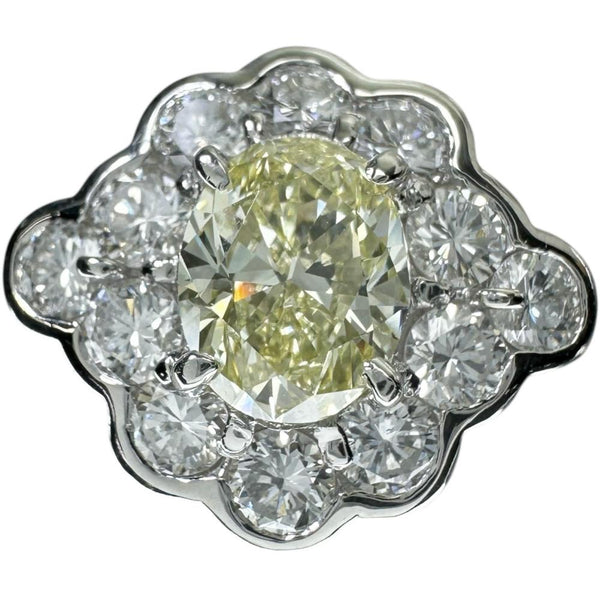 12号 ダイヤモンド(推定FLY-SI1程度） 1.078ct ダイヤモンド 0.88ct リング・指輪 Pt900プラチナ 5.5g レディース 【中古】【真子質店】【NN】 【IKYx】