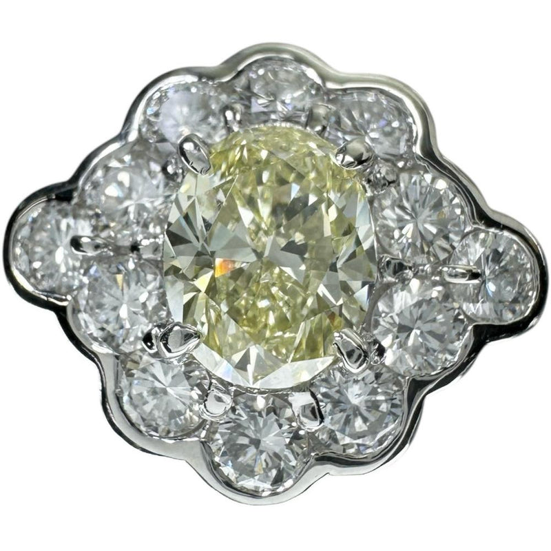 12号 ダイヤモンド(推定FLY-SI1程度） 1.078ct ダイヤモンド 0.88ct リング・指輪 Pt900プラチナ 5.5g レディース 【中古】【真子質店】【NN】 【IKYx】