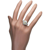 12号 ダイヤモンド(推定FLY-SI1程度） 1.078ct ダイヤモンド 0.88ct リング・指輪 Pt900プラチナ 5.5g レディース 【中古】【真子質店】【NN】 【IKYx】