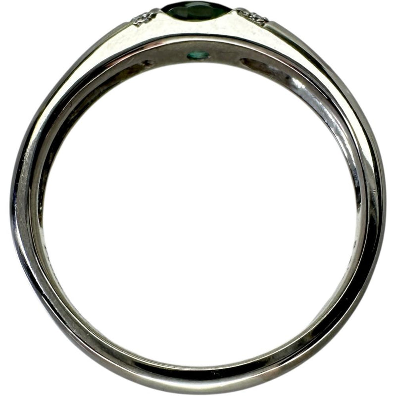 16号 グランディディエライト グランディディエライト 0.45ct ダイヤモンド 0.03ct リング・指輪 Pt900プラチナ 5.5g レディース 【中古】【真子質店】【NN】 【KKx】