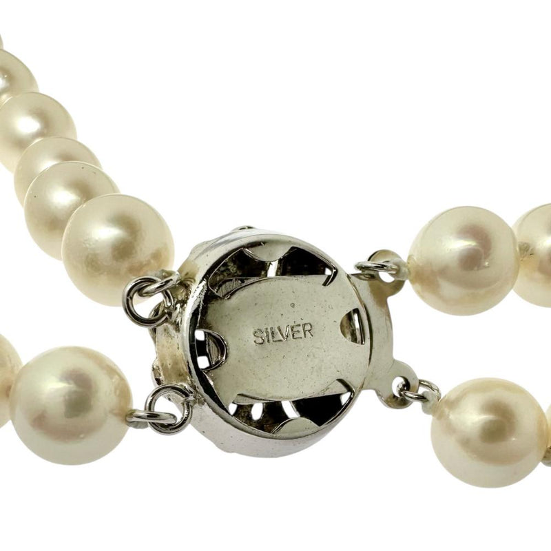 2連 アコヤ真珠7.0～7.5mm ネックレス シルバー 63.7g 42cm レディース
【中古】【真子質店】【NN】




【MaxMi】