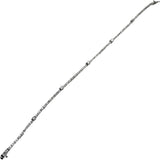 ダイヤモンド 計1.50ct ブレスレット K18WGホワイトゴールド 18金 5.0g 17.2cm レディース 【中古】【真子質店】【NN】 【IITT】