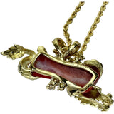 龍モチーフ ドラゴンモチーフ 赤珊瑚 ダイヤモンド 0.20ct ネックレス K18ゴールド 18金 11.4g 42cm レディース
【中古】【真子質店】【NN】




【IMoMoI】