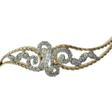 バングル ダイヤモンド 0.36/0.18ct ブレスレット K18ゴールド 18金 10.1g 17cm レディース 【中古】【真子質店】【NN】 【IDMiMo】