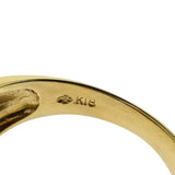 11号 サファイア 計0.89ct ダイヤモンド 計0.07ct リング・指輪 K18ゴールド 18金 4.8g レディース 【中古】【真子質店】【NN】 【MoTx】