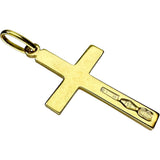 【UNOAERRE/ウノアエレ】 クロス ペンダントトップ K18ゴールド 18金 1.3g レディース 【中古】【真子質店】【BL】 【IMox】 【ex】