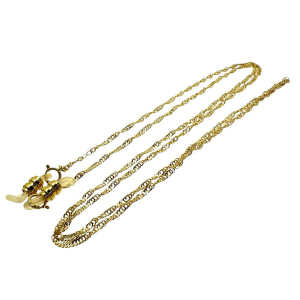 メガネチェーン その他アクセサリー K18ゴールド 18金 2.6g レディース 【中古】【真子質店】【BL】 【TSx】 【ex】