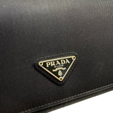 【PRADA/プラダ】 M608 二つ折り財布 ナイロン/レザー ブラック ユニセックス【中古】【真子質店】【BL】 【Yx】