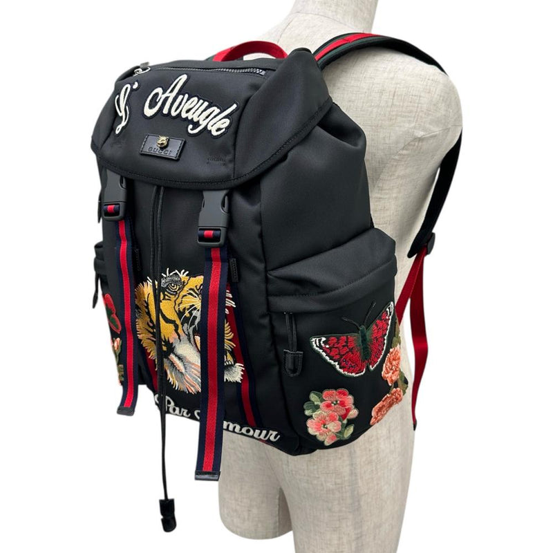 【GUCCI/グッチ】 429037 タイガ―ヘッド バックパック リュック・デイパック キャンバス ブラック ユニセックス【中古】【真子質店】【BL】




【Sxx】