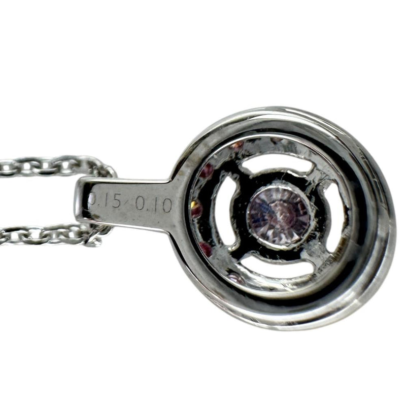 【TASAKI/タサキ】 ファンシーライトパープリッシュピンクダイヤモンド 0.157ct 取巻きダイヤモンド（ピンク＆透明） 0.10ct ネックレス K18WGホワイトゴールド 18金 2.9g 45cm レディース 【中古】【真子質店】【NN】 【ITIx】