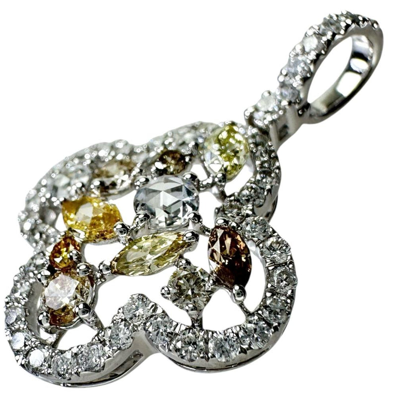 ダイヤモンド/イエローダイヤモンド/ブラウンダイヤモンド 0.90ct ペンダントトップ K18WGホワイトゴールド 18金 1.9g レディース
【中古】【真子質店】【NN】




【MiTMo】