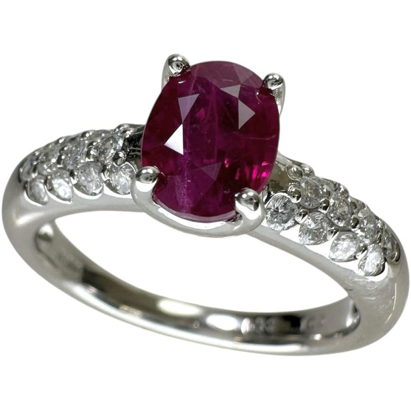 11号 ルビー 1.00ct ダイヤモンド 0.32ct リング・指輪 Pt900プラチナ 6.0g レディース
【中古】【真子質店】【NN】




【IIxx】