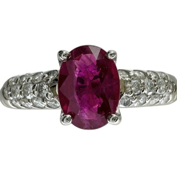 11号 ルビー 1.00ct ダイヤモンド 0.32ct リング・指輪 Pt900プラチナ 6.0g レディース
【中古】【真子質店】【NN】




【IIxx】