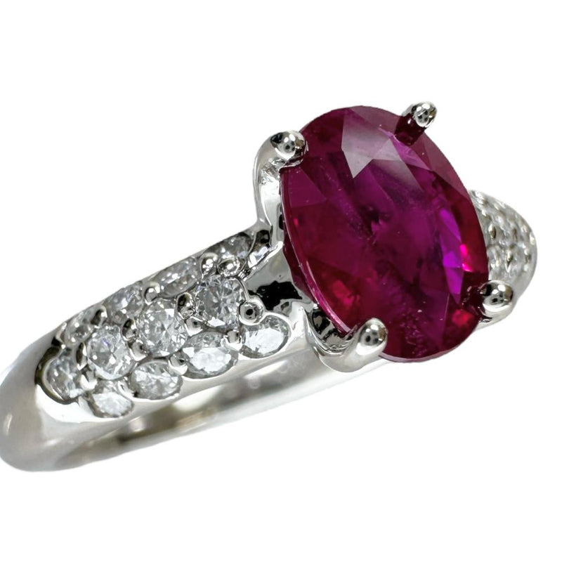 11号 ルビー 1.00ct ダイヤモンド 0.32ct リング・指輪 Pt900プラチナ 6.0g レディース
【中古】【真子質店】【NN】




【IIxx】