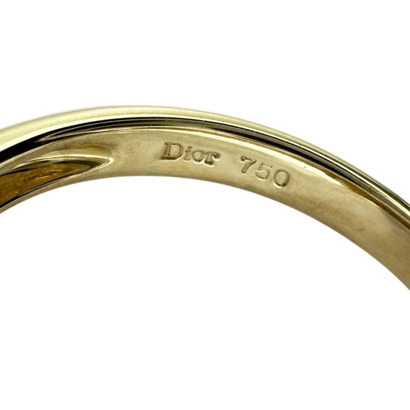 10号【Dior/ディオール】 ルビー ダイヤモンド リング・指輪 K18ゴールド 18金 5.2g レディース 【中古】【真子質店】【BL】 【MiMaY】