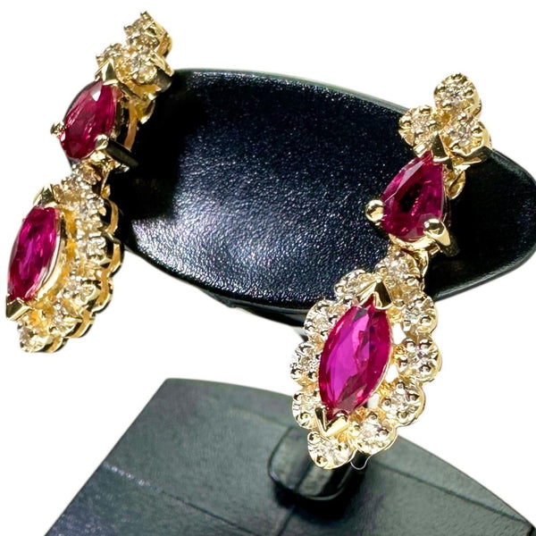 ルビー 1.05ct ダイヤモンド 0.18ct ピアス K18ゴールド 18金 3.1g レディース
【中古】【真子質店】【NN】




【SDY】