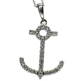 碇/アンカーデザイン ダイヤモンド 0.13ct ネックレス K18WGホワイトゴールド 18金 1.3g 40cm レディース
【中古】【真子質店】【NN】




【TYD】