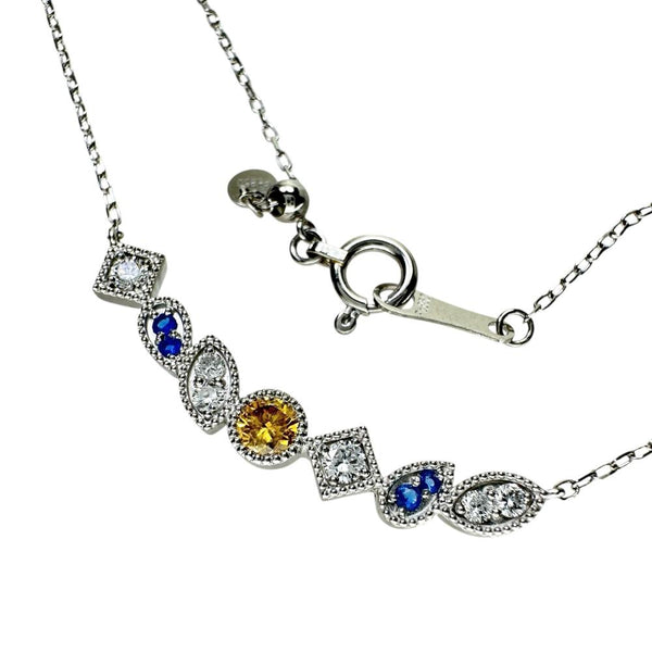 ダイヤモンド(ファンシービビッドオレンジイエロー) 0.111ct その他ダイヤモンド 0.12ct アウイナイト 0.02ct ネックレス Pt850プラチナ/Pt900プラチナ 2.7g 47cm レディース
【中古】【真子質店】【NN】




【YxMo】