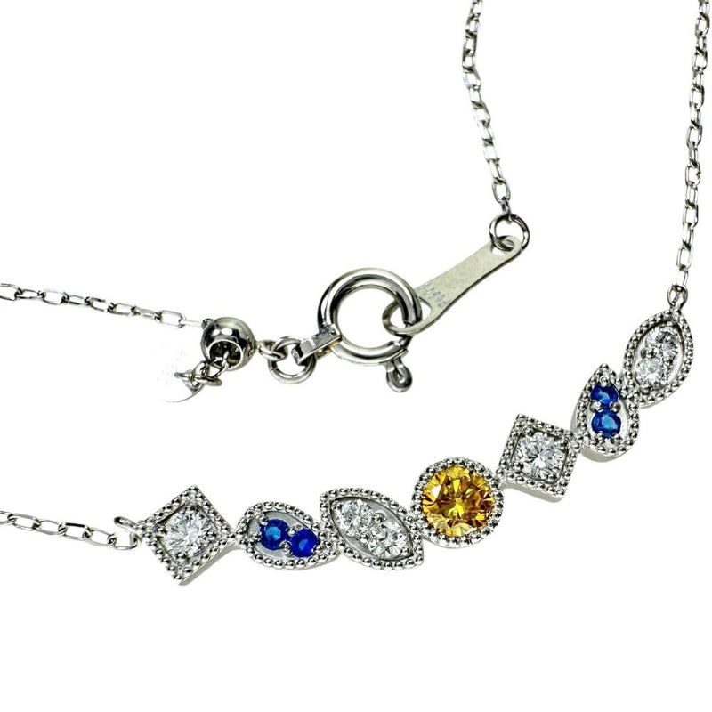 ダイヤモンド(ファンシービビッドオレンジイエロー) 0.111ct その他ダイヤモンド 0.12ct アウイナイト 0.02ct ネックレス Pt850プラチナ/Pt900プラチナ 2.7g 47cm レディース
【中古】【真子質店】【NN】




【YxMo】
