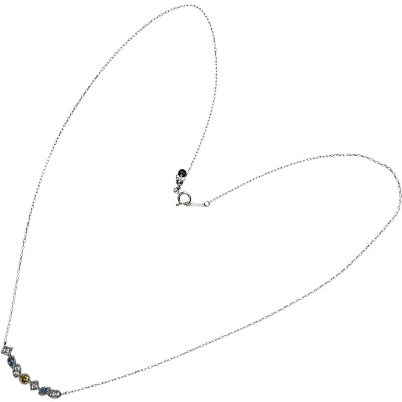 ダイヤモンド(ファンシービビッドオレンジイエロー) 0.111ct その他ダイヤモンド 0.12ct アウイナイト 0.02ct ネックレス Pt850プラチナ/Pt900プラチナ 2.7g 47cm レディース
【中古】【真子質店】【NN】




【YxMo】